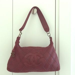 CHANEL SHEARLING HOBO SATCHEL